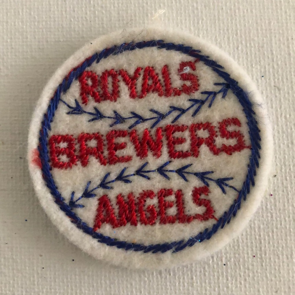 10/$5 - Vintage Royals Brewers Angles Patch